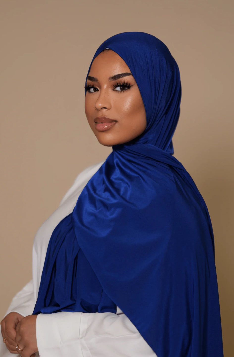 Satin Jersey Premium - bleu roi