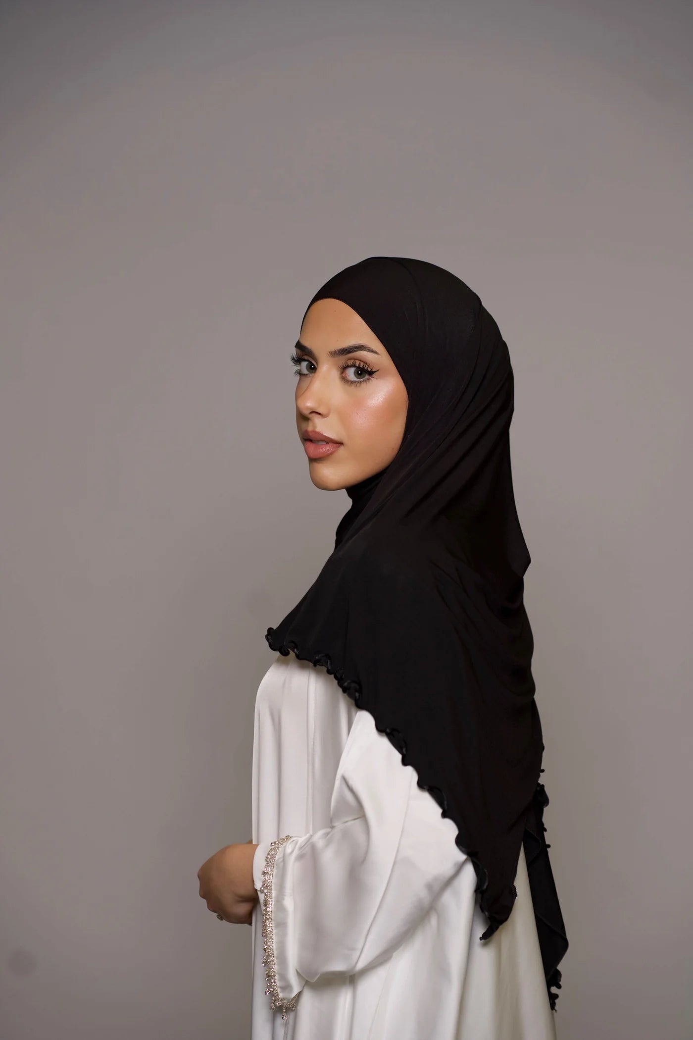 Premium Jersey Frisée - noir