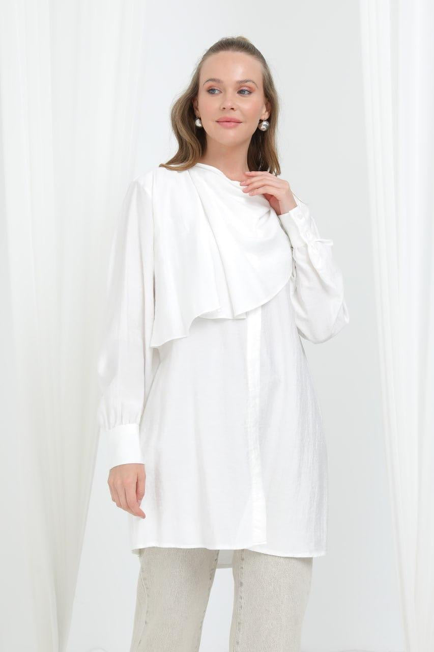 Chemise à cape