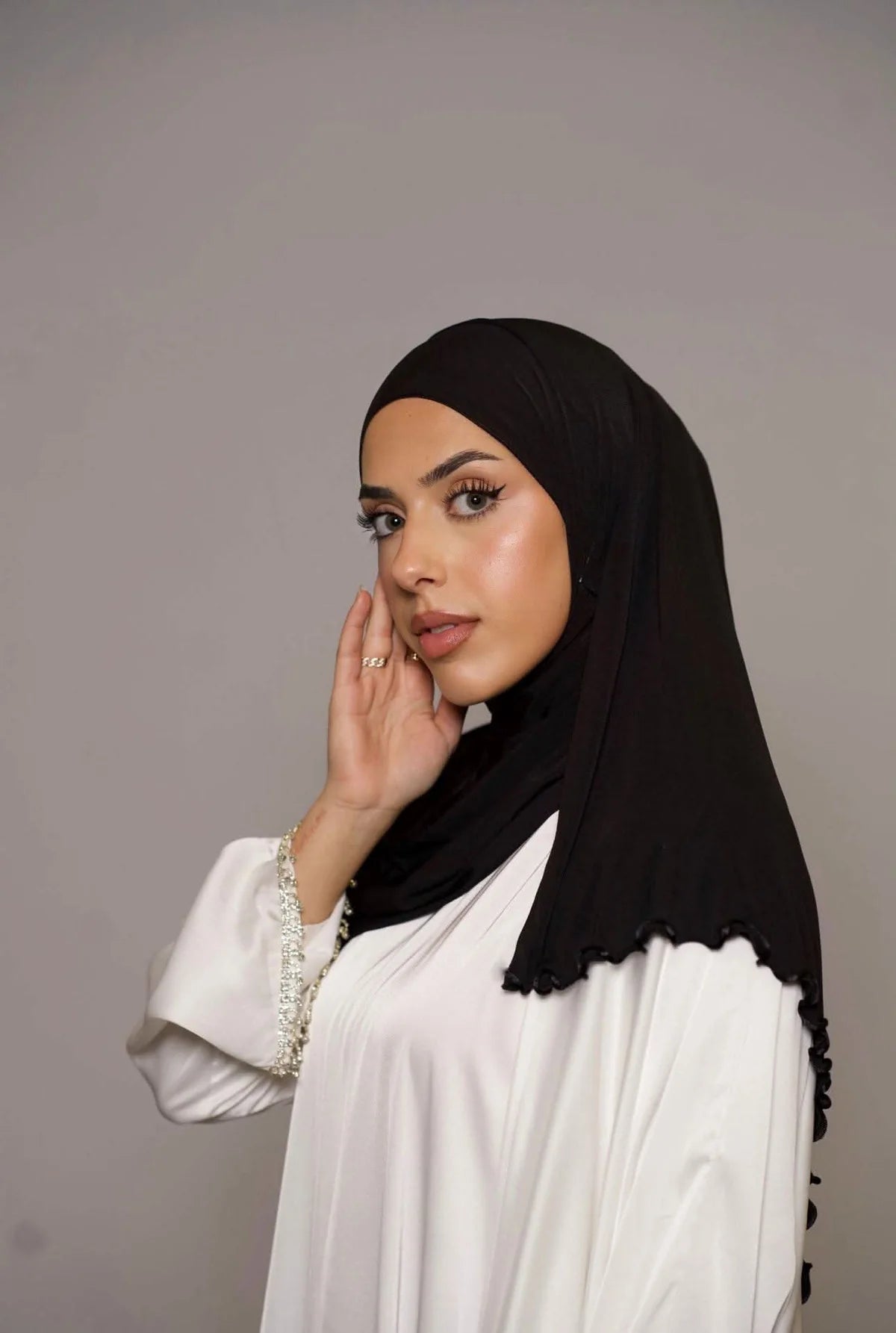 Premium Jersey Frisée - noir