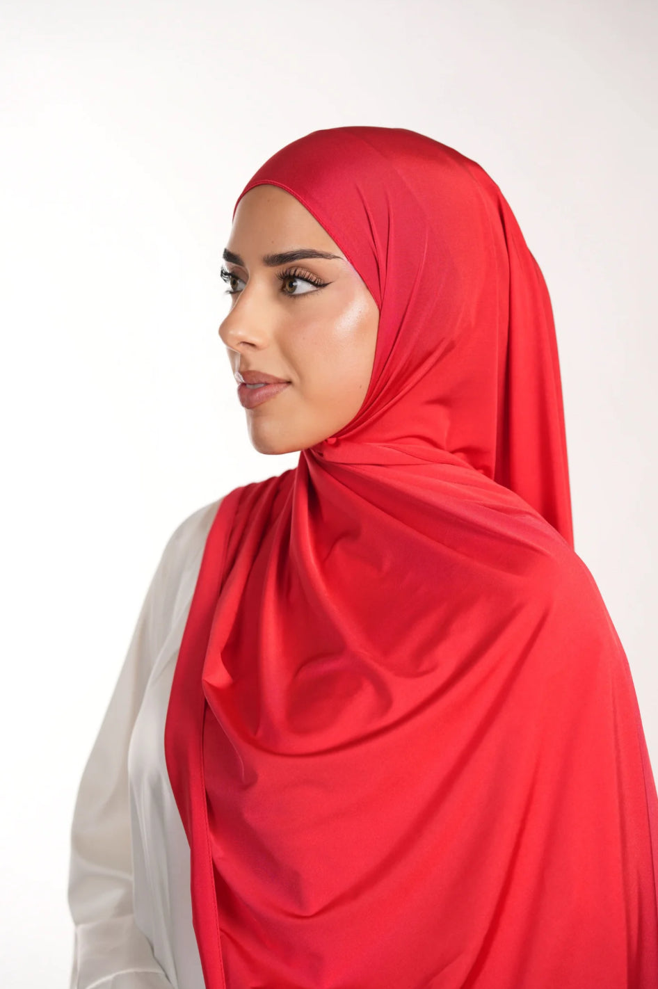 Satin Jersey Premium - rouge