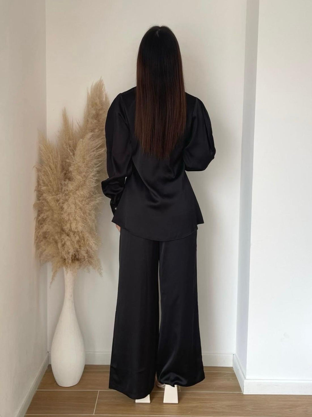 Ensemble satiné