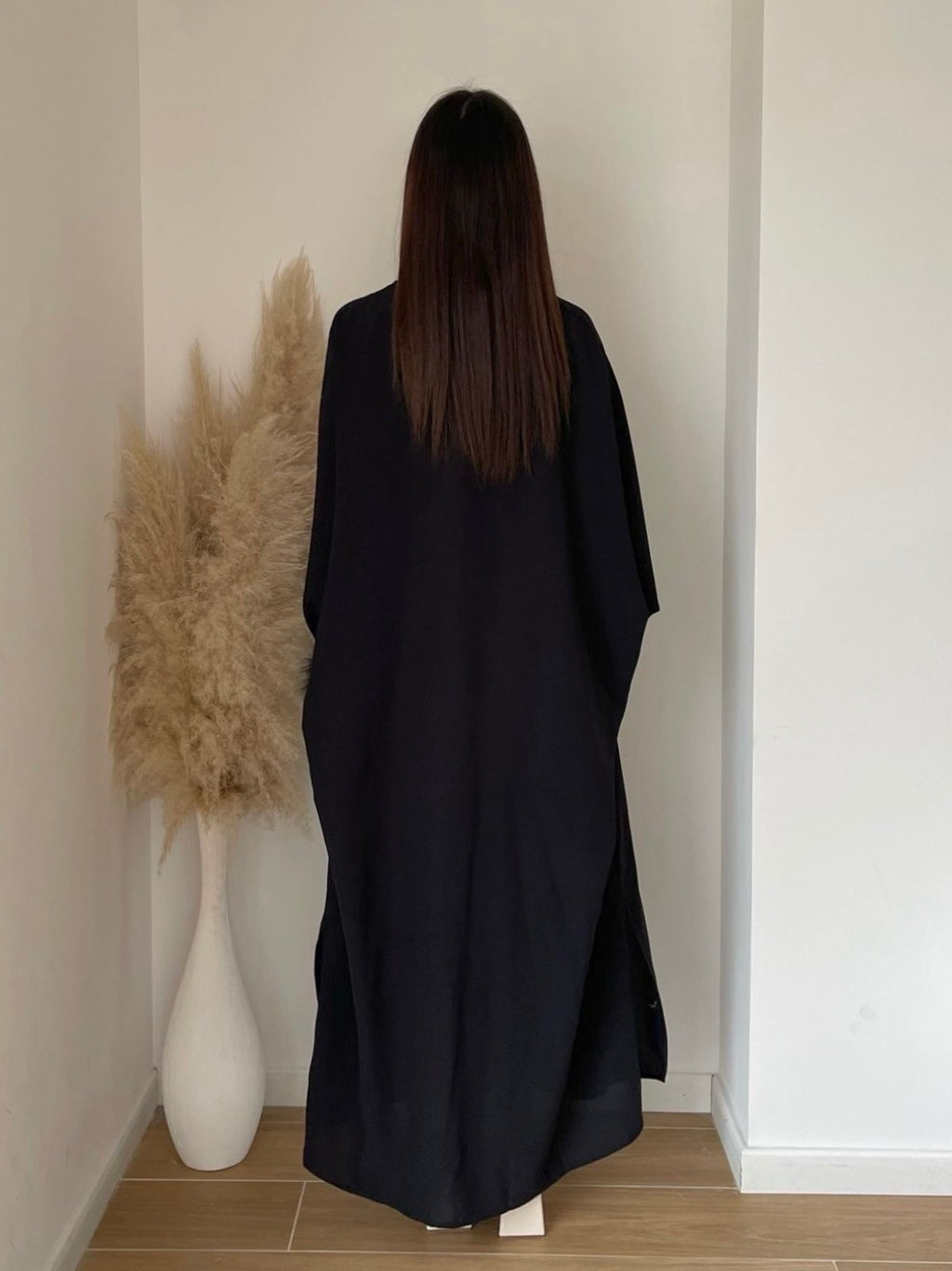 Robe papillon satiné