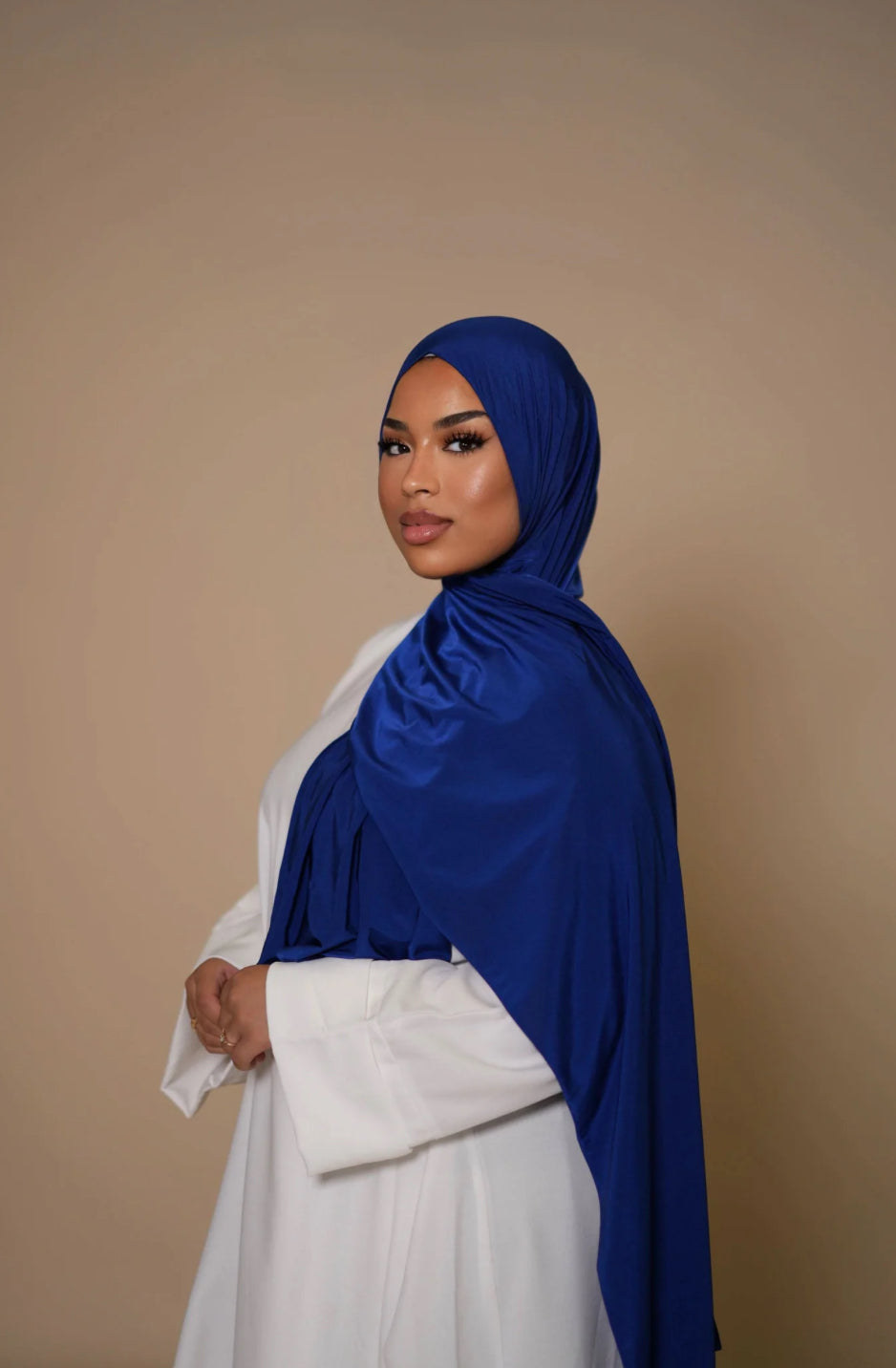 Satin Jersey Premium - bleu roi