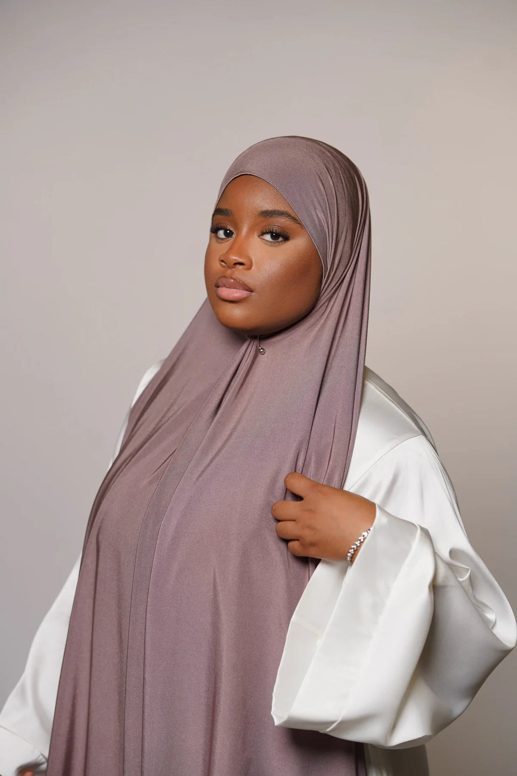 Satin Jersey Premium- mauve