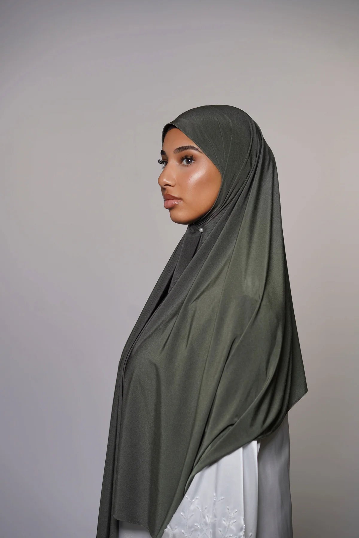 Satin Jersey Premium - kaki