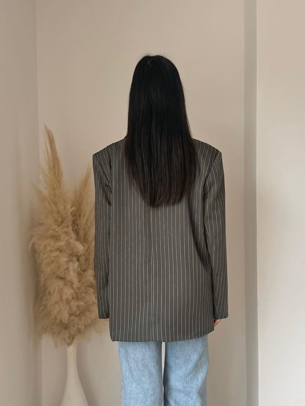 Blazer à rayures