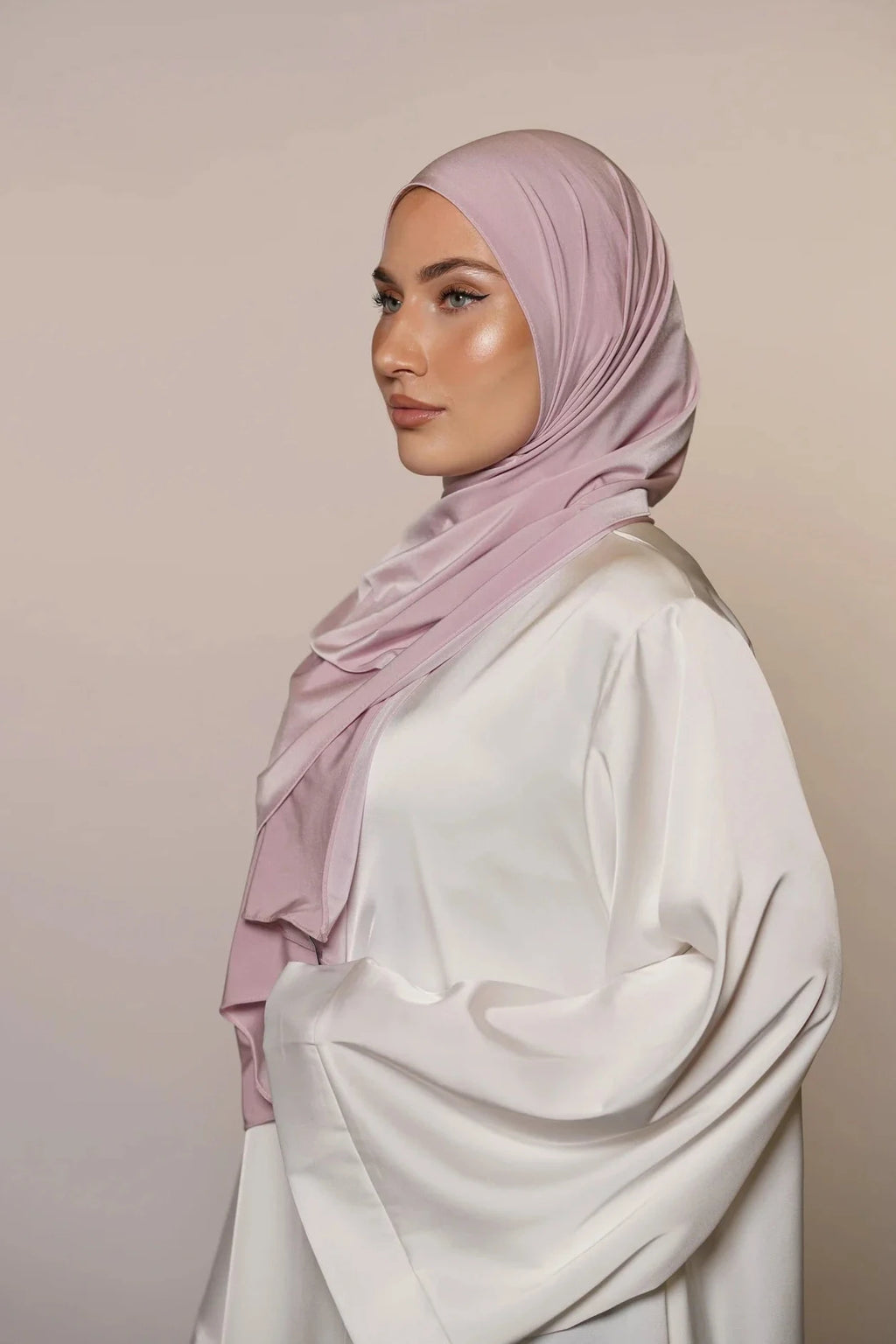 Satin Jersey Premium - rose amira