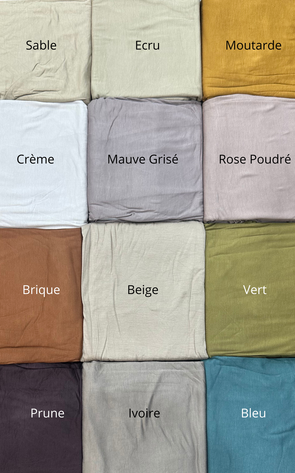 Voile et Cagoule - Bambou