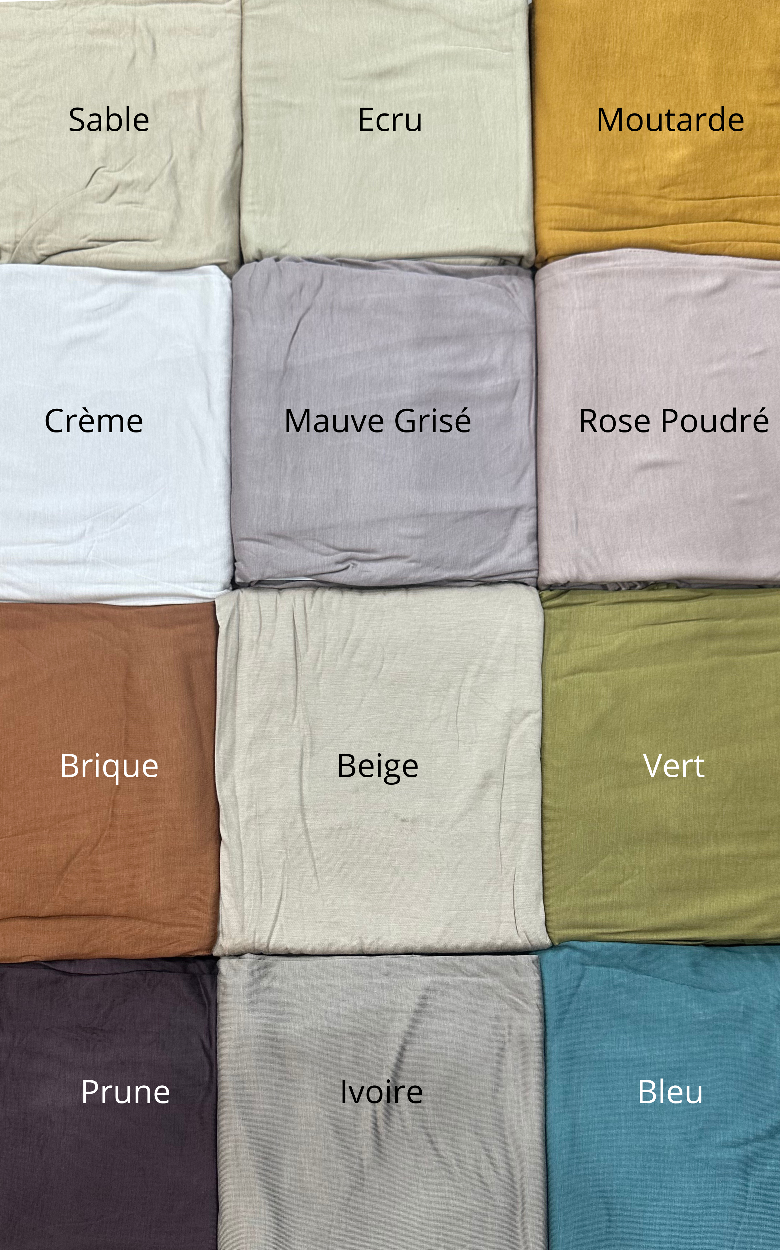 Voile et Cagoule - Bambou